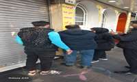 گشت مشترک و تشدید نظارت‌های بهداشتی توسط کارشناسان بهداشت محیط مرکز بهداشت شمال‌غرب ۲ با همراهی دامپزشکی و کلانتری 